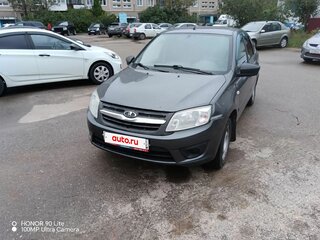 2018 Lada (ВАЗ) Granta I, серебристый, 360000 рублей, вид 2