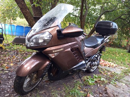 2007 Kawasaki GTR 1400 (Concours 14), коричневый, 570000 рублей, вид 2