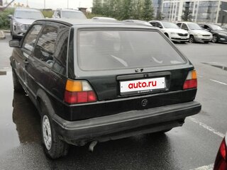 1991 Volkswagen Golf KAT II, чёрный, 75000 рублей, вид 5