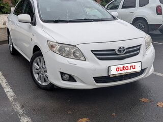 2007 Toyota Corolla X (E140, E150), белый, 670000 рублей, вид 3