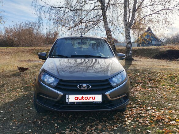 2021 Lada (ВАЗ) Granta I Рестайлинг, коричневый, 625000 рублей