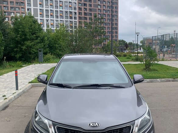 2014 Kia Rio 4-speed III, серый, 1290000 рублей - вид 1
