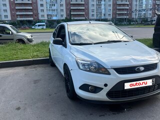 2008 Ford Focus II Рестайлинг, белый, 350000 рублей, вид 2