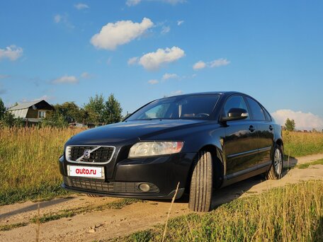 2007 Volvo S40 II Рестайлинг, чёрный, 499000 рублей, вид 2