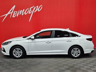 2018 Hyundai Sonata VII (LF) Рестайлинг, белый, 1735000 рублей, вид 2