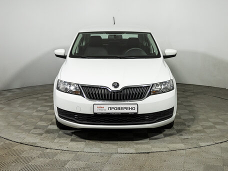 2018 Skoda Rapid I Рестайлинг, белый, 1199700 рублей, вид 2
