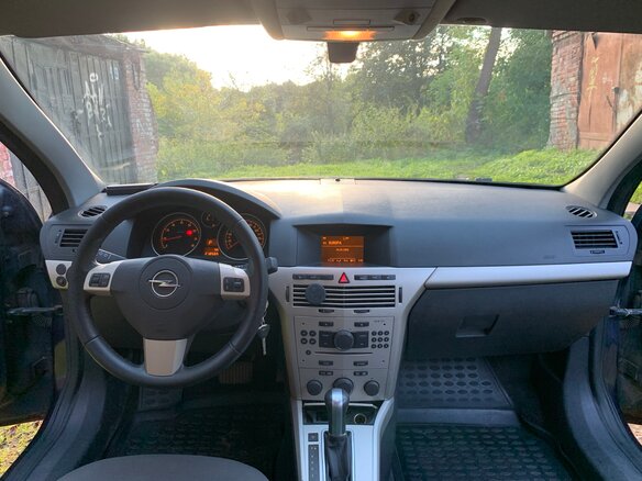 2008 Opel Astra H Рестайлинг, синий, 420000 рублей - вид 5