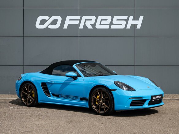 2016 Porsche Boxster IV 718 (982), белый, 6130000 рублей