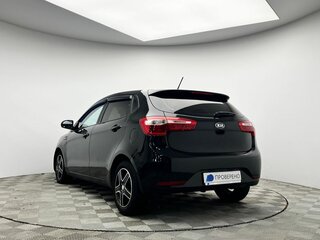 2012 Kia Rio 5-speed III, чёрный, 709000 рублей, вид 5