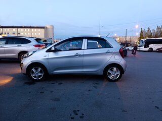 2014 Kia Picanto II, серебристый, 610000 рублей, вид 4