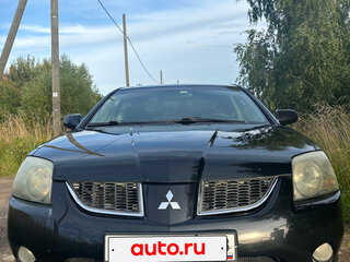 2007 Mitsubishi Galant IX Рестайлинг, чёрный, 500000 рублей, вид 3