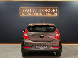 2015 Hyundai Solaris I Рестайлинг, коричневый, 1120000 рублей, вид 5