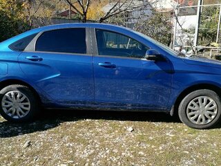 2020 Lada (ВАЗ) Vesta I, синий, 1000000 рублей, вид 2