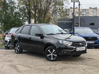 2023 Lada (ВАЗ) Granta Euro-2 I Рестайлинг, чёрный, 769000 рублей, вид 3