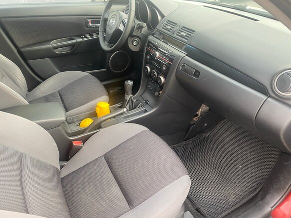 2008 Mazda 3 I (BK) Рестайлинг, красный, 435000 рублей - вид 10
