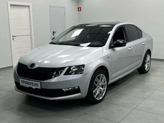 2018 Skoda Octavia III (A7) Рестайлинг, серебристый, 1780000 рублей, вид 1