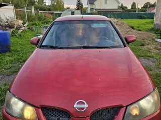 2003 Nissan Almera II (N16) Рестайлинг, красный, 150000 рублей, вид 1