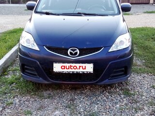 2008 Mazda 5 I (CR) Рестайлинг, синий, 650000 рублей, вид 1