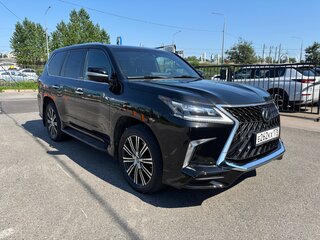2019 Lexus LX 570 III Рестайлинг 2, чёрный, 7000000 рублей, вид 1