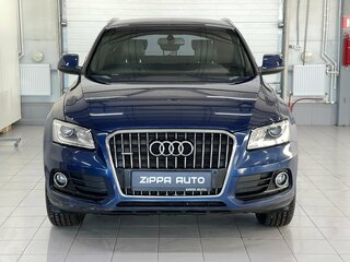 2012 Audi Q5 I (8R) Рестайлинг, синий, 1999000 рублей, вид 2