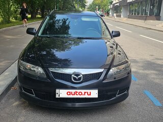 2006 Mazda 6 I (GG) Рестайлинг, чёрный, 500000 рублей, вид 1