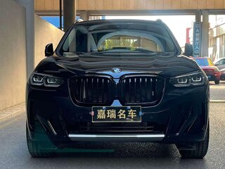 2022 BMW X3 25i xDrive III (G01) Рестайлинг, чёрный, 5077700 рублей, вид 3