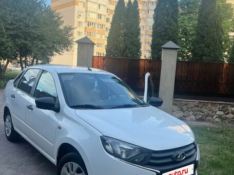 2021 Lada (ВАЗ) Granta I Рестайлинг, белый, 590000 рублей, вид 1