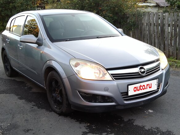 2007 Opel Astra H Рестайлинг, серый - вид 3