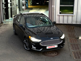 2019 Ford Fusion (North America) II Рестайлинг, чёрный, 1600000 рублей, вид 2