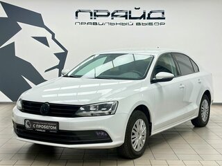 2018 Volkswagen Jetta VI Рестайлинг, белый, 1435000 рублей, вид 1