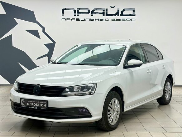 2018 Volkswagen Jetta VI Рестайлинг, белый, 1455000 рублей