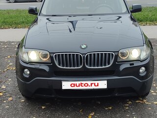2007 BMW X3 30i I (E83) Рестайлинг, чёрный, 900000 рублей, вид 1