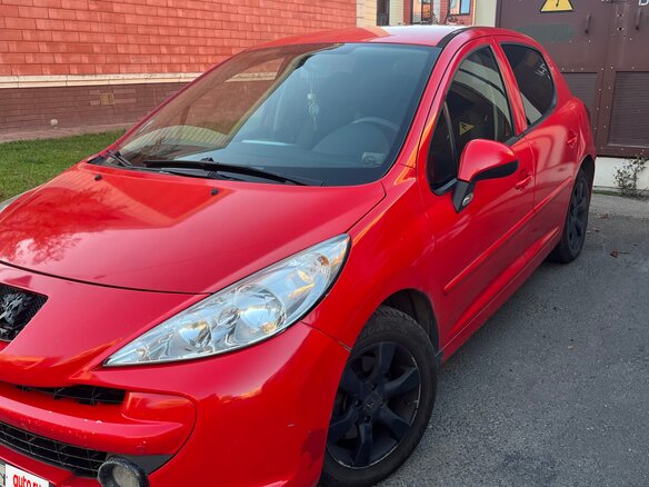2007 Peugeot 207 I, красный, 270000 рублей - вид 2