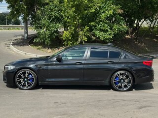 2018 BMW 5 серии 520i VII (G30/G31/G38), чёрный, 2900000 рублей, вид 4