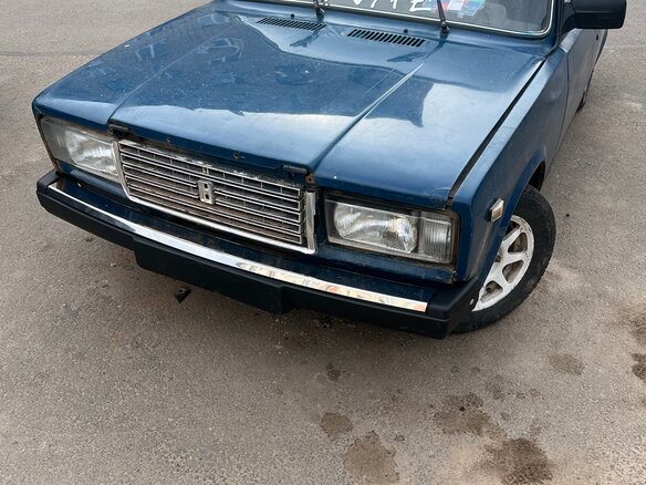2004 Lada (ВАЗ) 2107, синий, 45000 рублей - вид 1