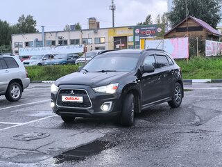 2013 Mitsubishi ASX I Рестайлинг, чёрный, 1100000 рублей, вид 1