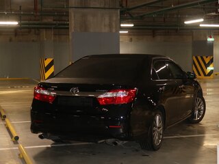 2012 Toyota Camry VII (XV50), чёрный, 1600000 рублей, вид 2