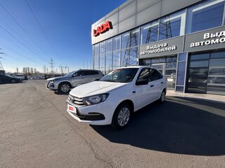 2021 Lada (ВАЗ) Granta I Рестайлинг, белый, 650000 рублей, вид 1