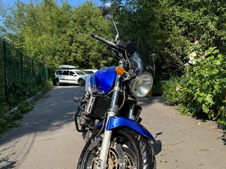 2002 Honda CB 600F Hornet, синий, 329000 рублей, вид 2