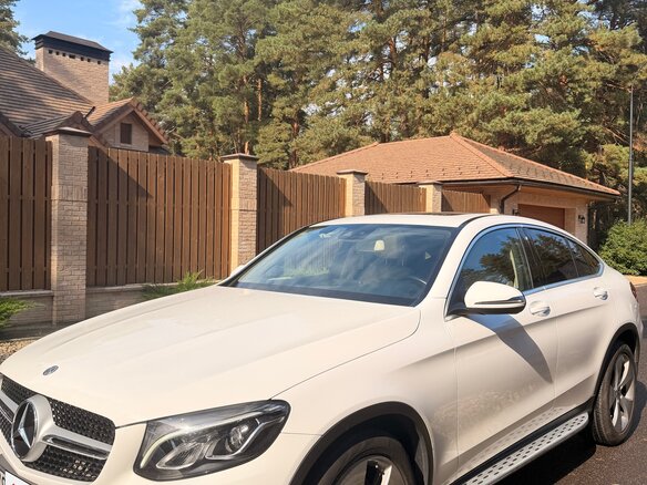 2017 Mercedes-Benz GLC 250 I (X253), белый, 3200000 рублей - вид 1