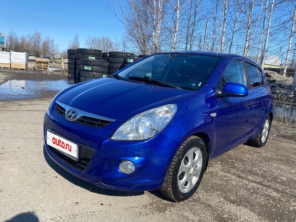2010 Hyundai i20 I, синий, 600000 рублей - вид 1