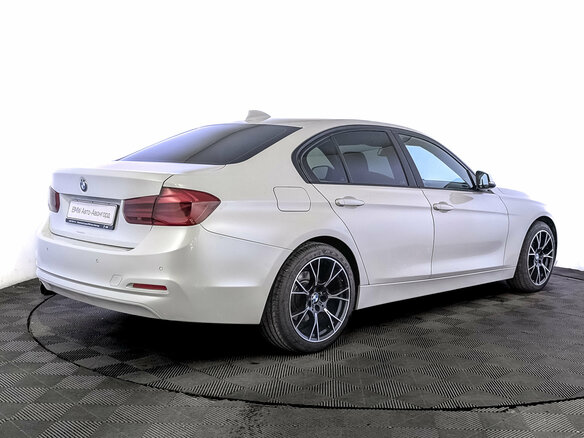 2017 BMW 3 серии 318i VI (F3x) Рестайлинг, белый, 1875000 рублей - вид 4
