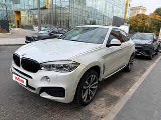 2016 BMW X6 40d II (F16), белый, 4300000 рублей, вид 2