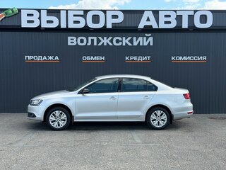 2014 Volkswagen Jetta VI Рестайлинг, серебристый, 1199000 рублей, вид 4