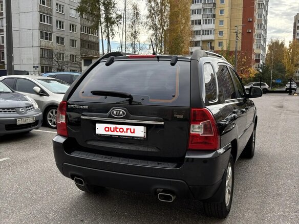 2010 Kia Sportage II Рестайлинг, чёрный, 860000 рублей - вид 4