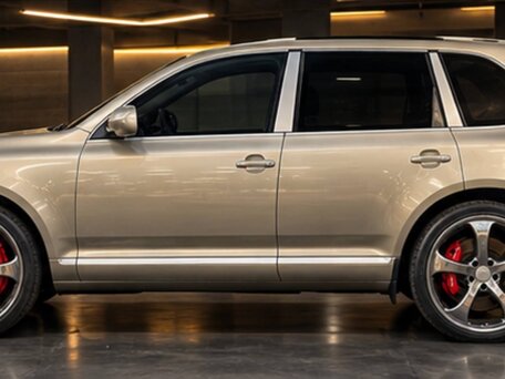 2006 Porsche Cayenne Turbo S I (955), золотистый, 1555555 рублей, вид 3