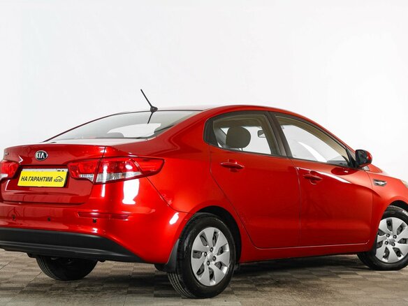 2015 Kia Rio III Рестайлинг, красный, 1169000 рублей - вид 5