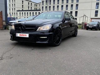 2011 Mercedes-Benz C-Класс 300 III (W204) Рестайлинг, чёрный, 1300000 рублей, вид 2