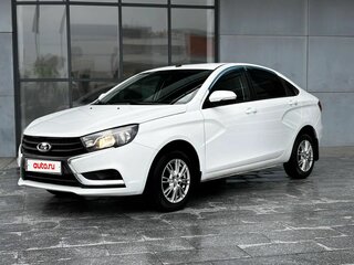 2016 Lada (ВАЗ) Vesta I, белый, 700000 рублей, вид 1
