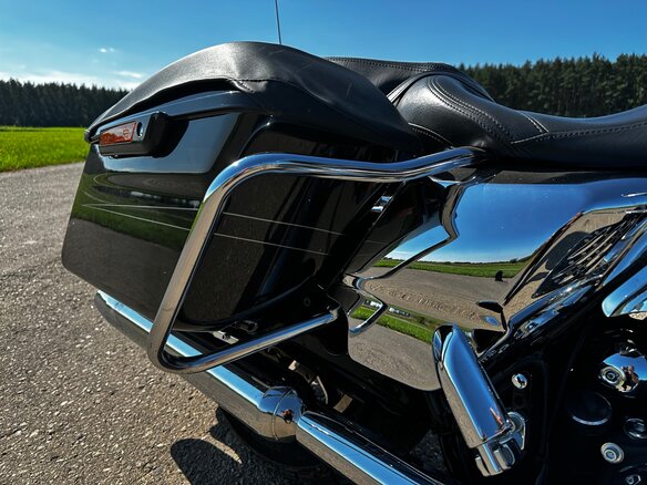 2014 Harley-Davidson Street Glide, чёрный, 1340000 рублей - вид 12